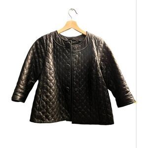 Vince Leather Jacket size 4